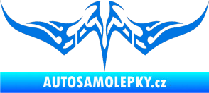 Samolepka Tetování 072 modrá oceán