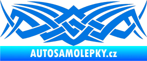 Samolepka Tetování 076 modrá oceán