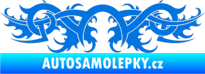Samolepka Tetování 079 modrá oceán