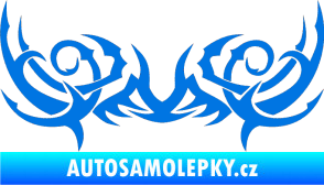 Samolepka Tetování 085 modrá oceán