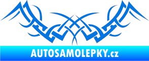 Samolepka Tetování 087 modrá oceán