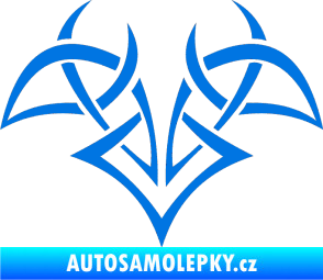 Samolepka Tetování 124 modrá oceán