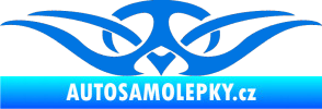 Samolepka Tetování 128 modrá oceán