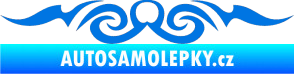Samolepka Tetování 133 modrá oceán