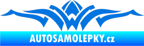 Samolepka Tetování 140 modrá oceán