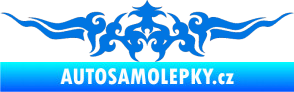 Samolepka Tetování 142 modrá oceán