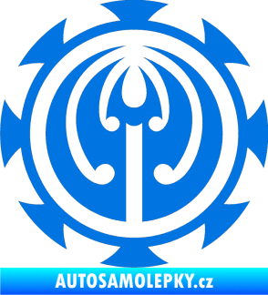 Samolepka Tetování 170 modrá oceán