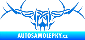 Samolepka Tetování 192 modrá oceán