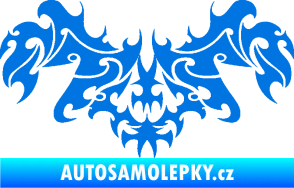 Samolepka Tetování 193 modrá oceán