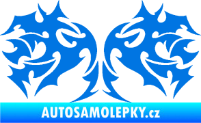 Samolepka Tetování 197 modrá oceán