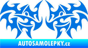 Samolepka Tetování 203 modrá oceán