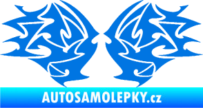 Samolepka Tetování 205 modrá oceán