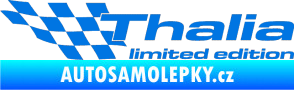 Samolepka Thalia limited edition levá modrá oceán