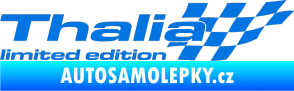 Samolepka Thalia limited edition pravá modrá oceán