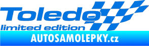 Samolepka Toledo limited edition pravá modrá oceán