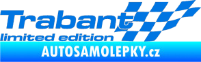 Samolepka Trabant limited edition pravá modrá oceán
