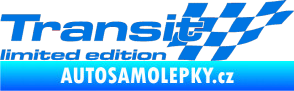 Samolepka Transit limited edition pravá modrá oceán