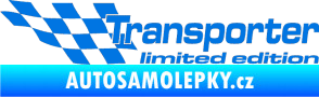 Samolepka Transporter limited edition levá modrá oceán