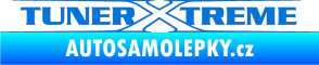 Samolepka Tuner extreme obrys modrá oceán