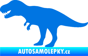 Samolepka Tyrannosaurus Rex 001 levá modrá oceán