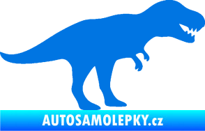 Samolepka Tyrannosaurus Rex 001 pravá modrá oceán