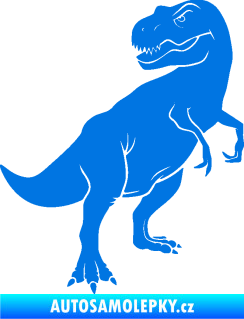 Samolepka Tyrannosaurus Rex 004 pravá modrá oceán