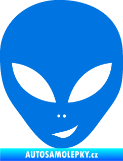 Samolepka UFO 003 pravá modrá oceán