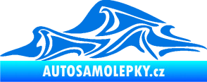 Samolepka Vlny 002 levá moře modrá oceán