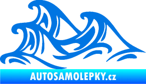 Samolepka Vlny 005 levá moře modrá oceán