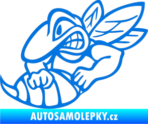 Samolepka Vosa levá modrá oceán