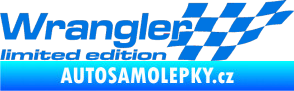Samolepka Wrangler limited edition pravá modrá oceán