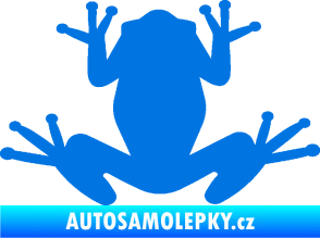 Samolepka Žába 003 modrá oceán