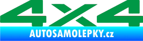 Samolepka 4x4 varianta 002 zelená