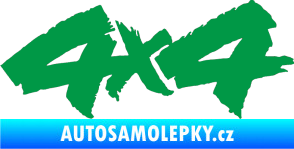 Samolepka 4x4 varianta 015 zelená