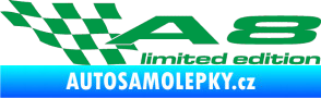 Samolepka A8 limited edition levá zelená