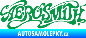 Samolepka Aerosmith 004 zelená