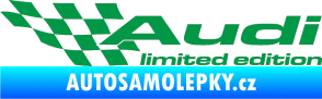 Samolepka Audi limited edition levá zelená