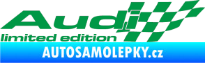 Samolepka Audi limited edition pravá zelená
