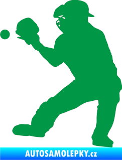 Samolepka Baseball 007 levá zelená