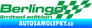 Samolepka Berlingo limited edition pravá zelená