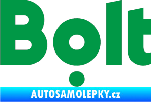 Samolepka Bolt - taxi zelená