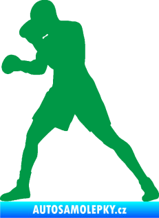 Samolepka Boxer 001 levá zelená