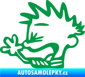 Samolepka Boy tůdle nůdle levá zelená