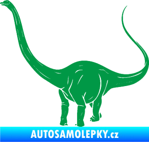 Samolepka Brachiosaurus 002 levá zelená