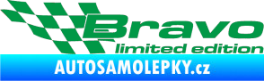 Samolepka Bravo limited edition levá zelená