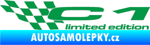 Samolepka C1 limited edition levá zelená