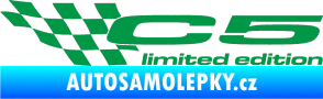 Samolepka C5 limited edition levá zelená