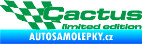 Samolepka Cactus limited edition levá zelená