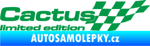 Samolepka Cactus limited edition pravá zelená