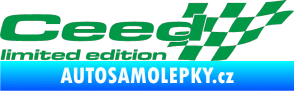 Samolepka Ceed limited edition pravá zelená